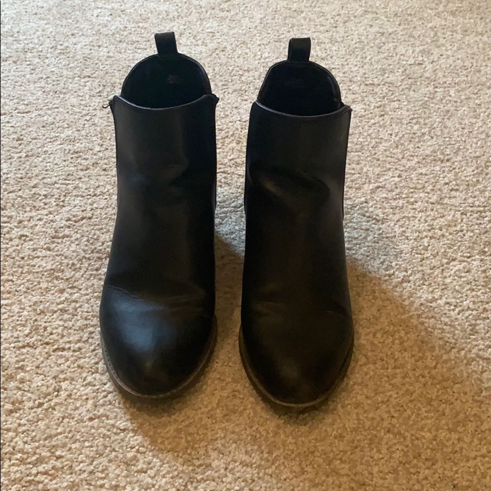 Black boots